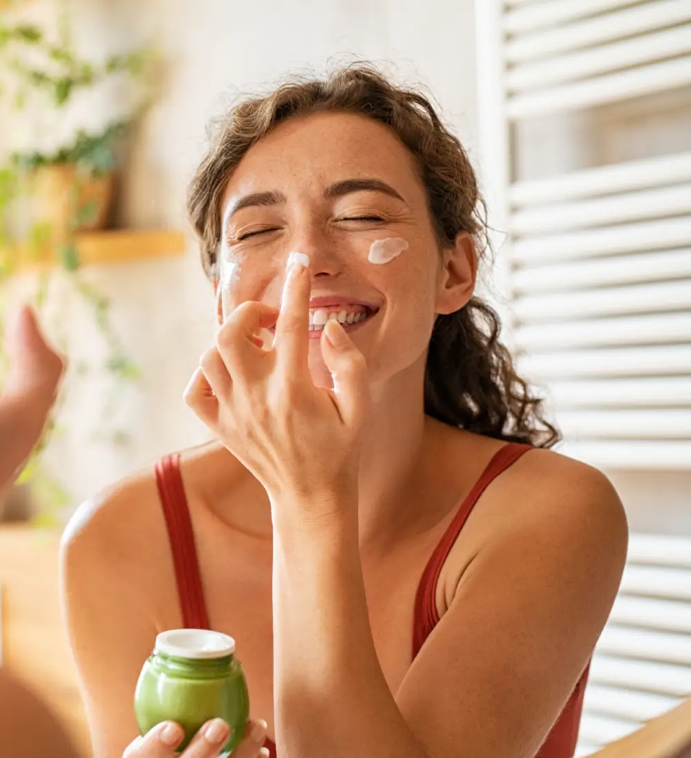 Beautiful Skincare Treatment Application